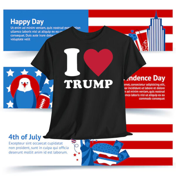 I Love Trump 2024 Election Shirt