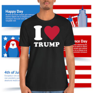 I Love Trump 2024 Election Shirt