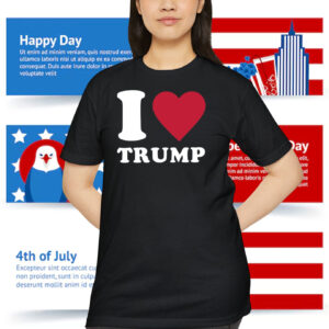 I Love Trump 2024 Election Shirt