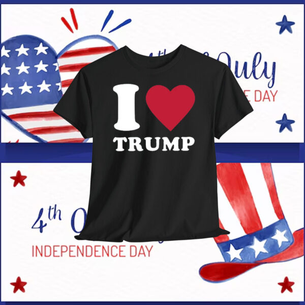 I Love Trump 2024 Election T-Shirt