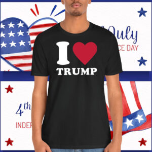I Love Trump 2024 Election T-Shirt