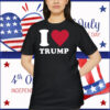 I Love Trump 2024 Election T-Shirt