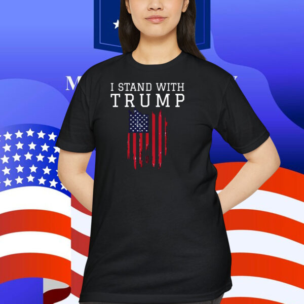 I Stand With Trump USA Shirt