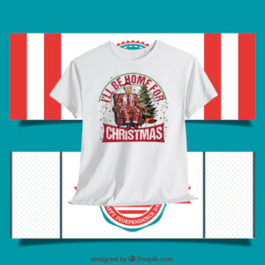 I'll Be Home For Trump Christmas Unisex Shirt