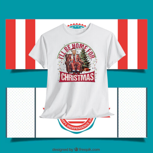 I'll Be Home For Trump Christmas Unisex Shirt