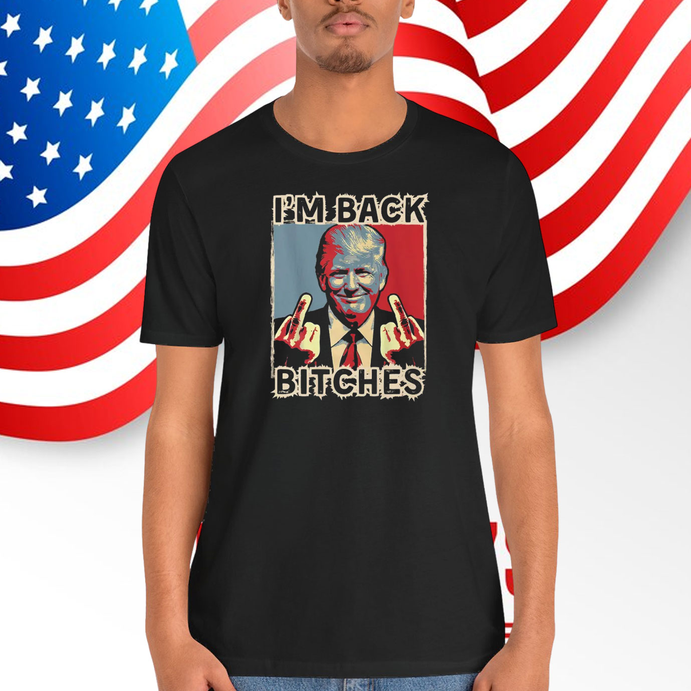 I'm Back Trump Bitches 2024 Shirt