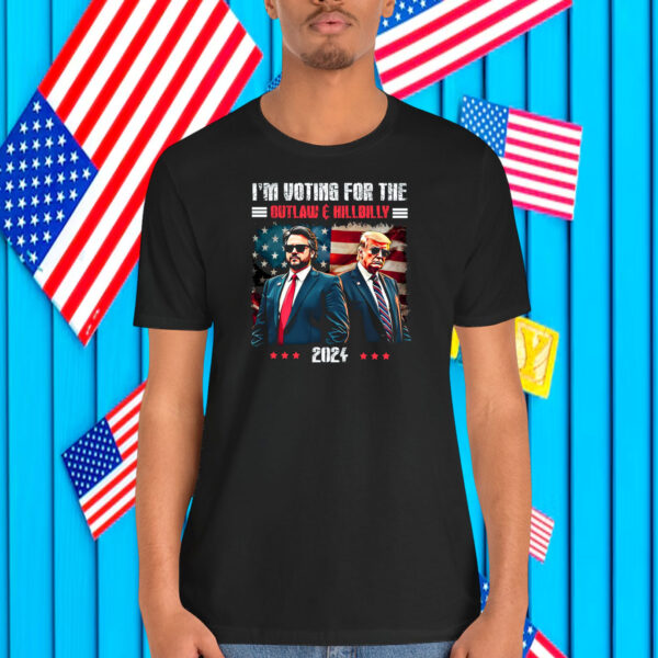 I'm Voting For The Outlaw & Hillbilly 2024 T-Shirt