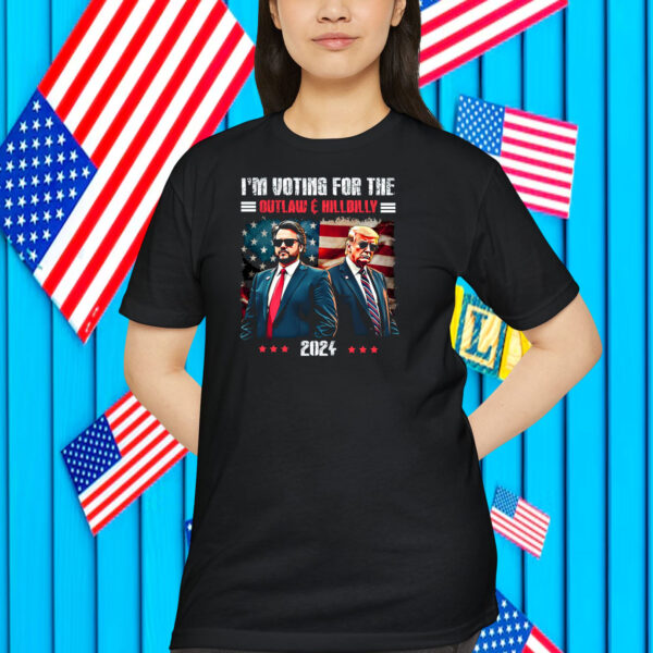 I'm Voting For The Outlaw & Hillbilly 2024 T-Shirt