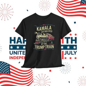 Kamala Got Ran Over By The Trump 47 Train Shirt