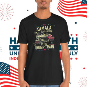 Kamala Got Ran Over By The Trump 47 Train Shirt