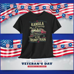 Kamala Got Ran Over By The Trump Train Shirt