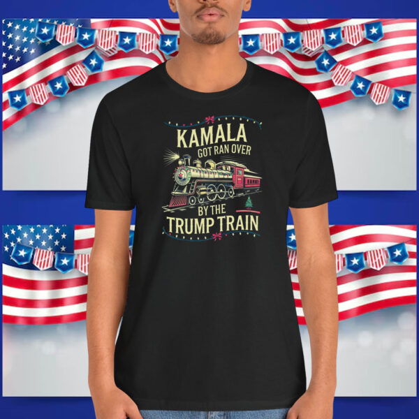 Kamala Got Ran Over By The Trump Train Shirt