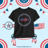 Land Of The Free America Because Of The Brave Trump Shirt