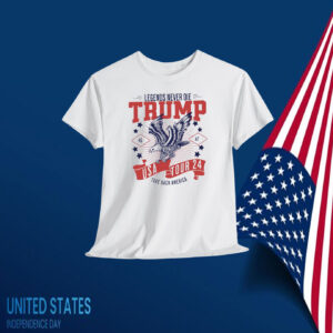 Legends Never Die Trump 45-47 Usa Tour 24 Take Back America Shirt
