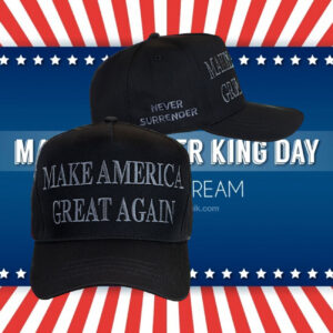 MAGA 3D Puff Flat Bill Patriot Hat