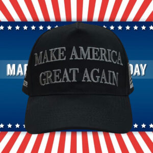 MAGA 3D Puff Flat Bill Patriot Hat