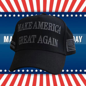 MAGA 3D Puff Flat Bill Patriot Hat