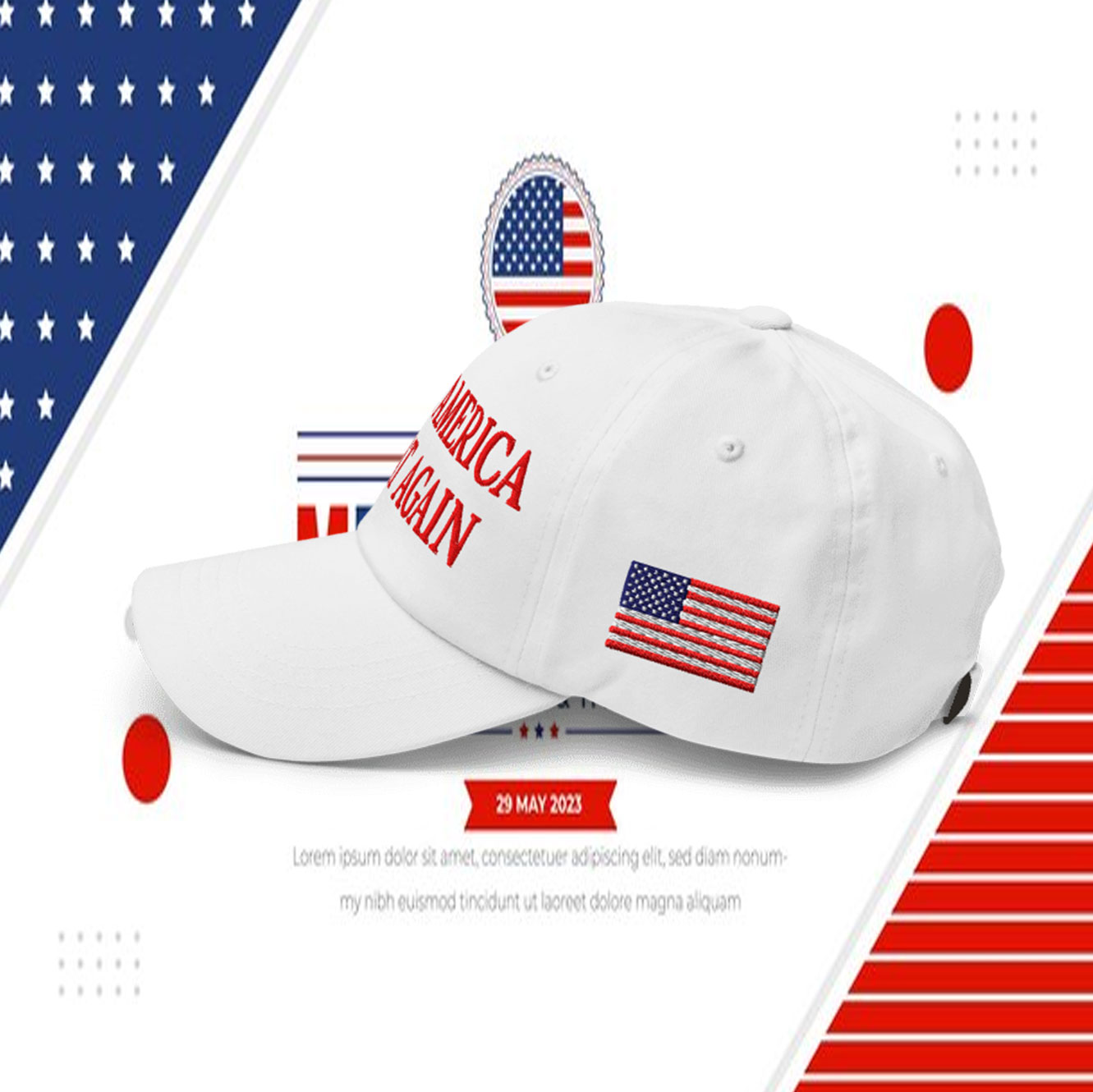MAGA Donald Trump 2024 Hat Make America Great Again Hat