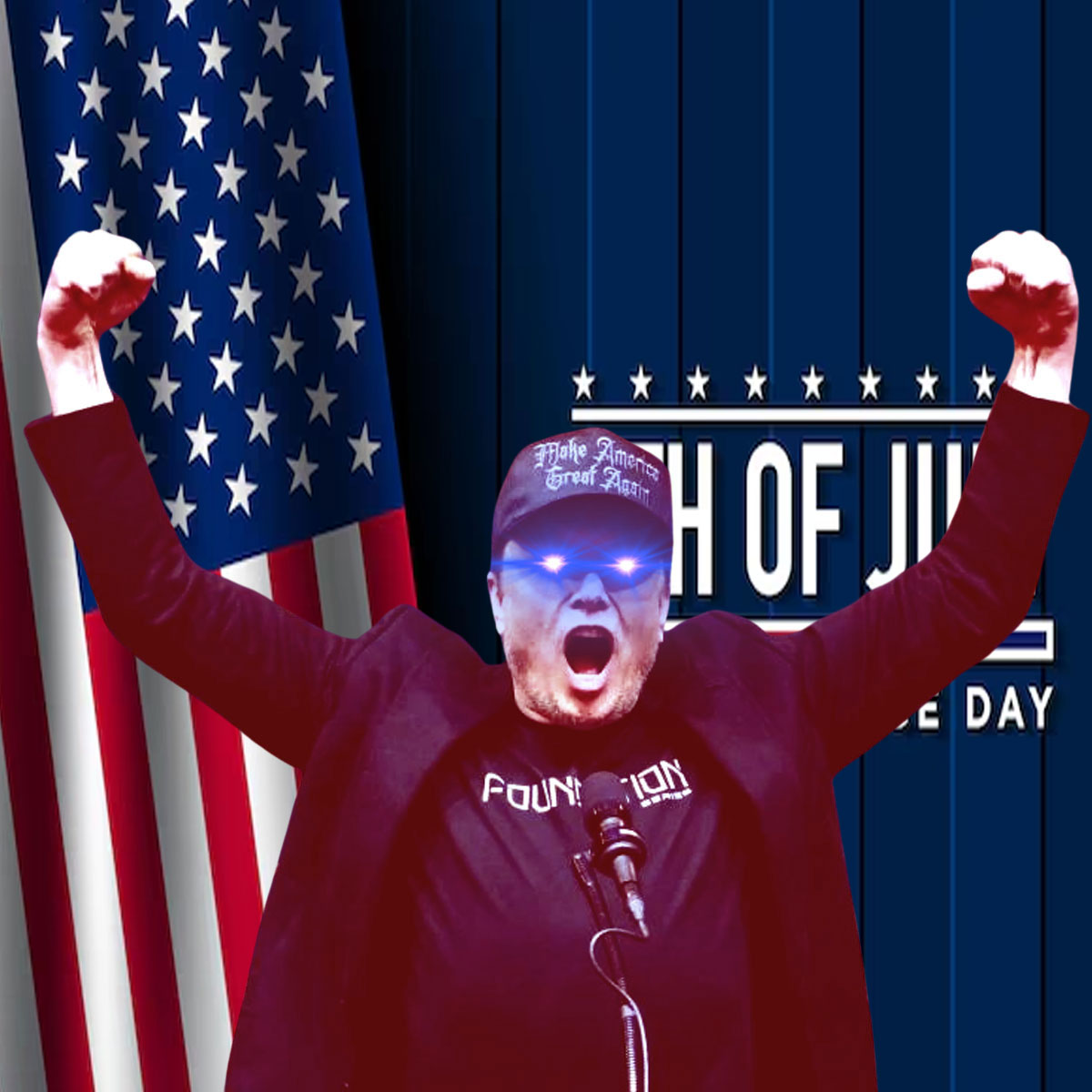 MAGA Elon Musk Dark Gothic Hat
