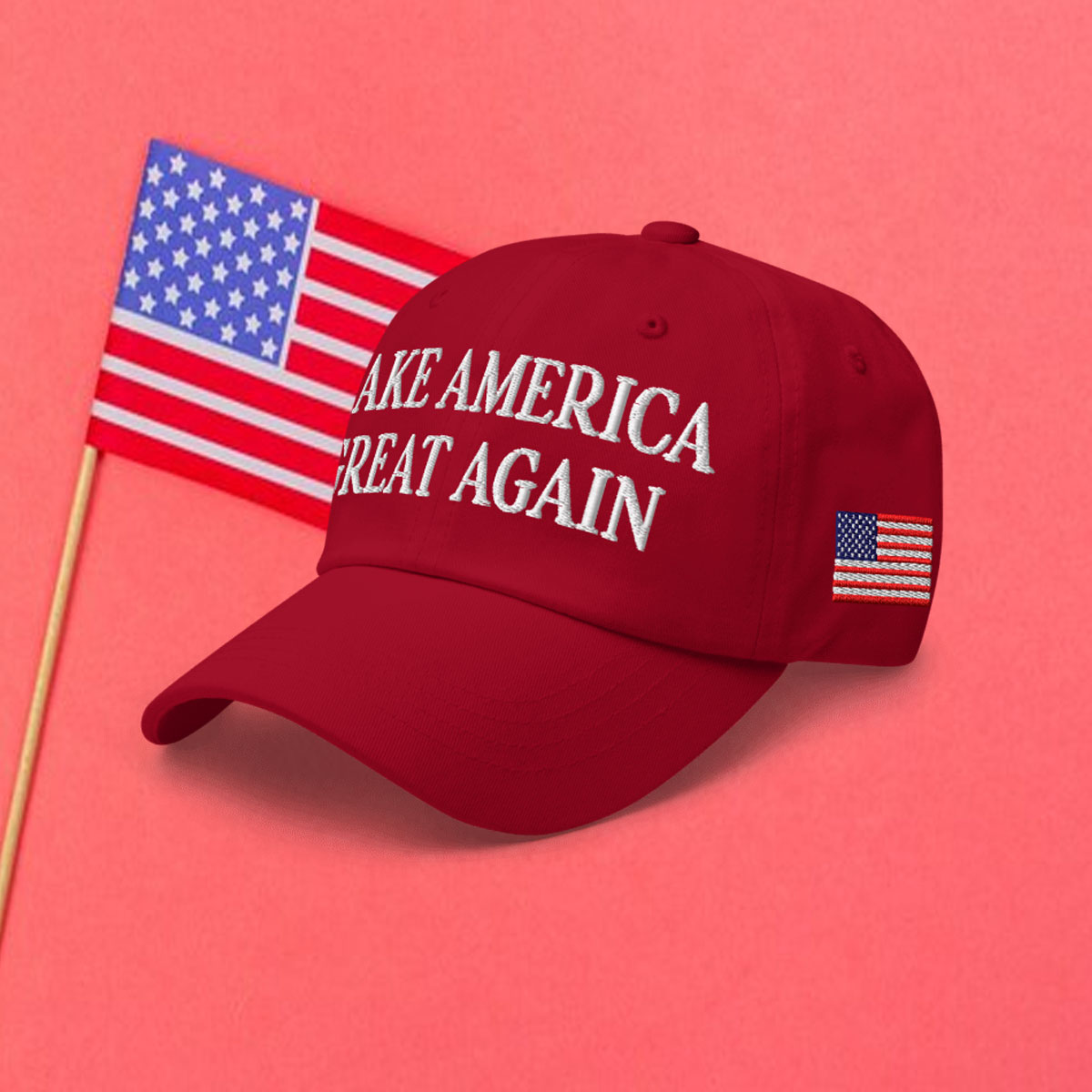 MAGA Trump 2024 Christmas Hat