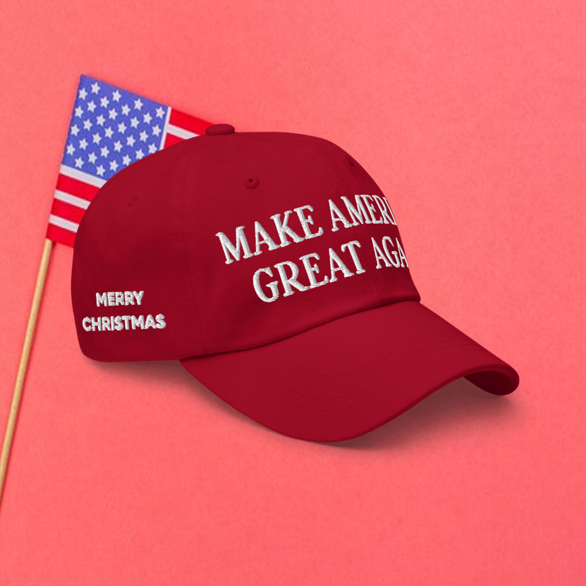 MAGA Trump 2024 Christmas Hat