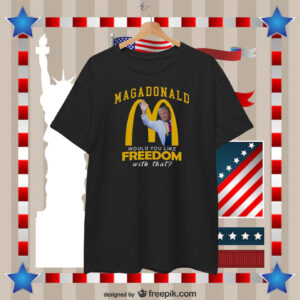MagaDonald Would You Like Freedom With That Trump Shirt