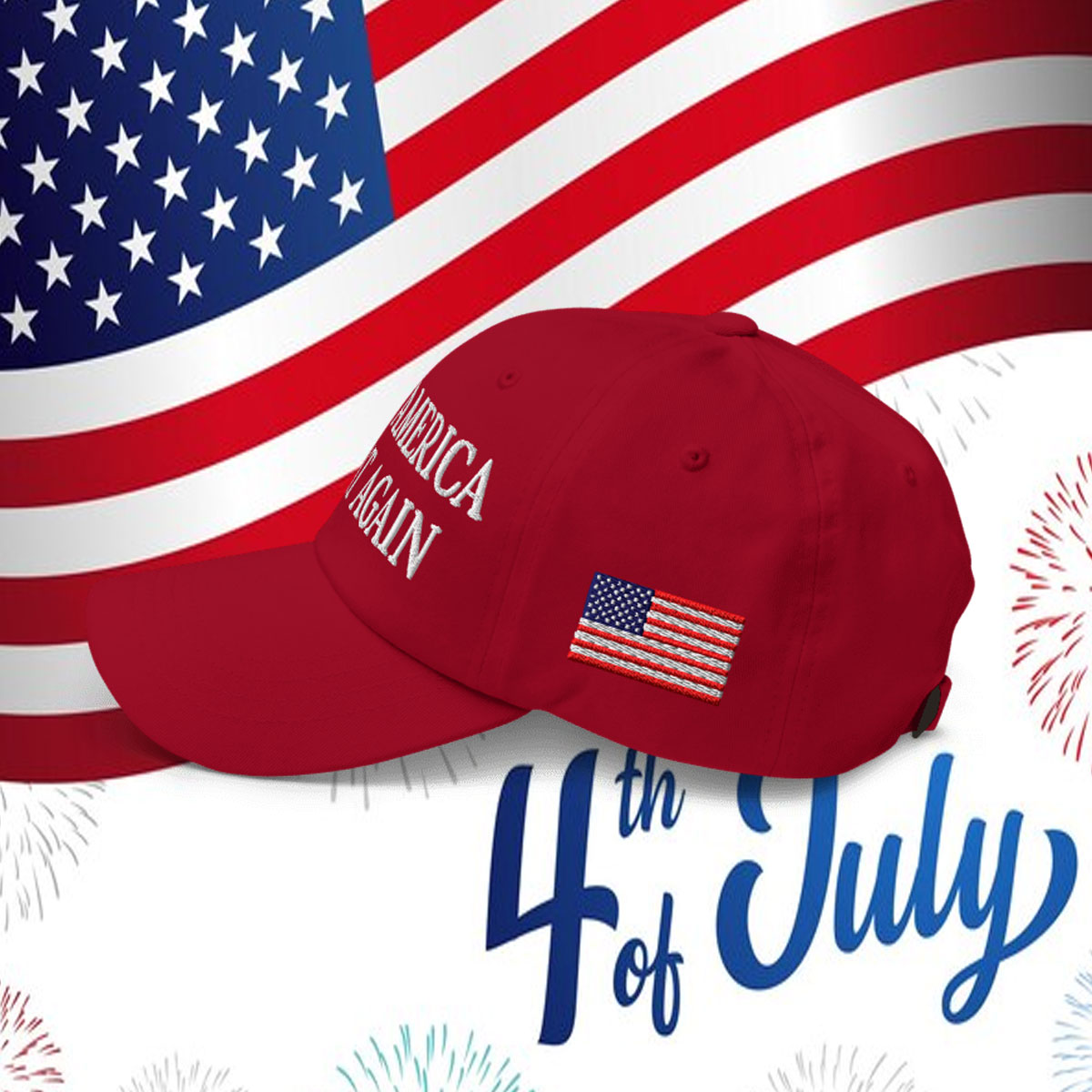 Make America Great Again MAGA Christmas Gift Trump Hat