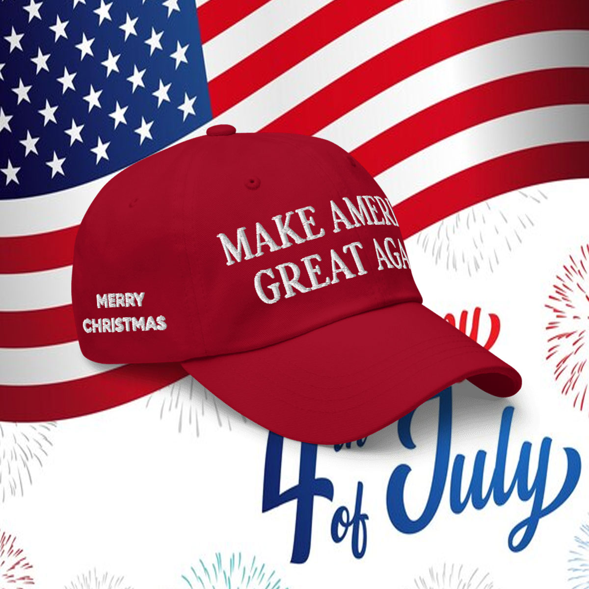 Make America Great Again MAGA Christmas Gift Trump Hat