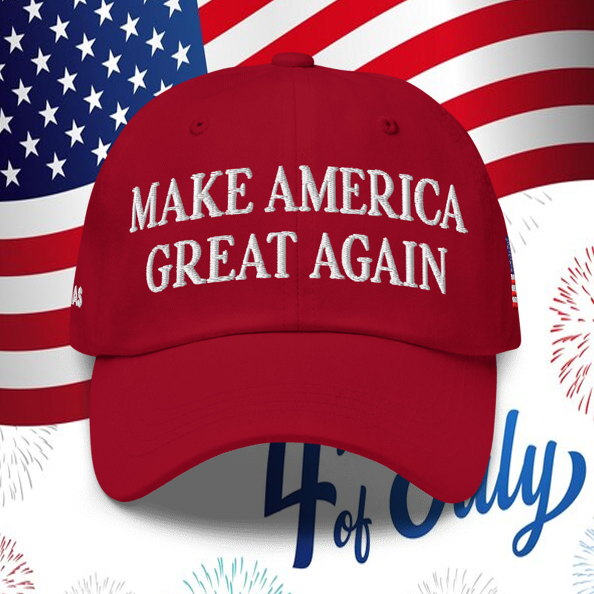 Make America Great Again MAGA Christmas Gift Trump Hat