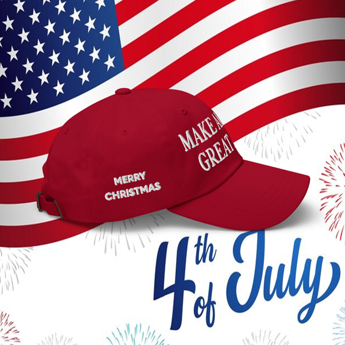 Make America Great Again MAGA Christmas Gift Trump Hat
