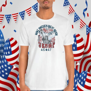 Make America Great Again Trump 45-47 Shirt