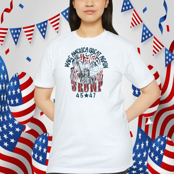 Make America Great Again Trump 45-47 Shirt