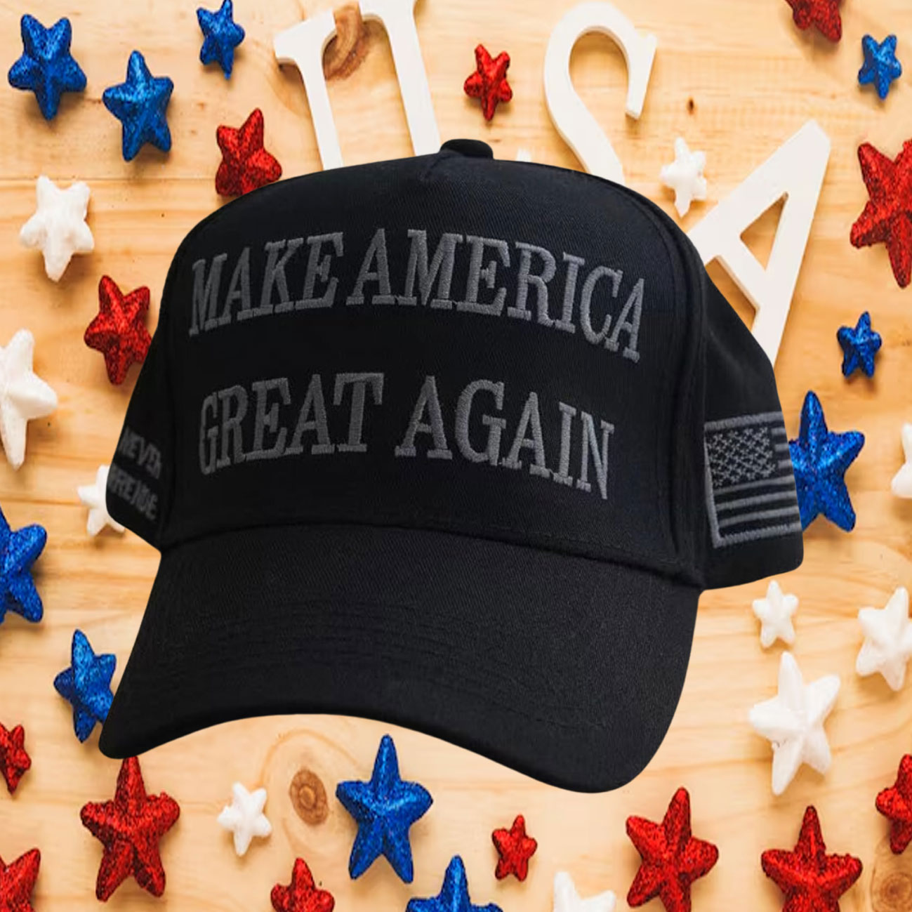 Make America Great Again Trump Black Hat