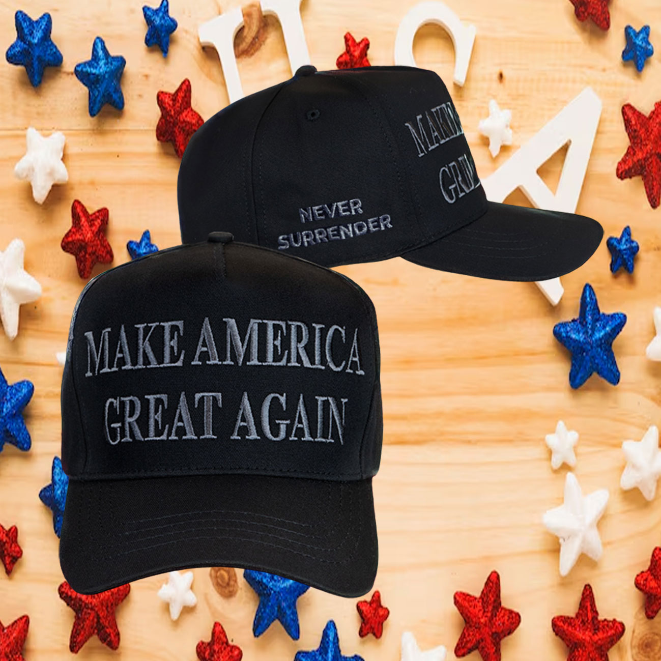 Make America Great Again Trump Black Hat