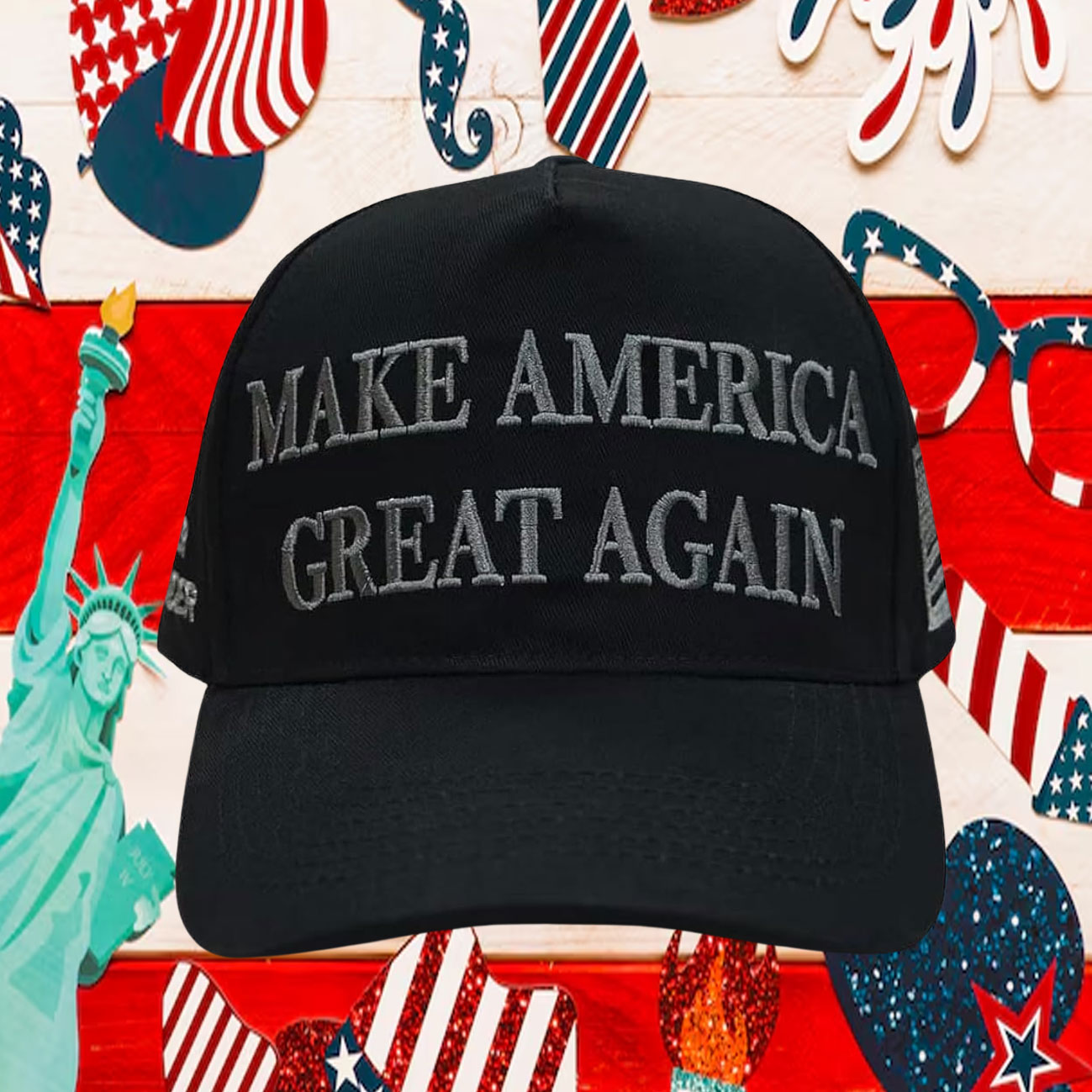 Make America Great Again Trump Black MAGA Baseball Hat