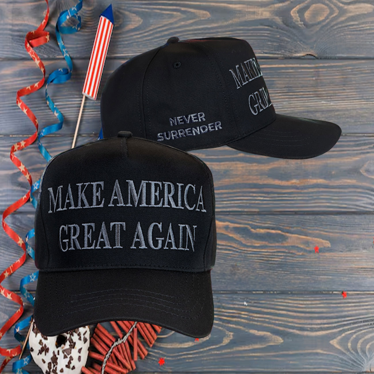 Make America Great Again Trump Embroidered MAGA Hat