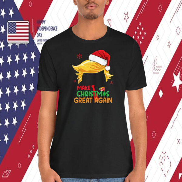 Make Christmas Great Again Funny Trump Christmas T-Shirt