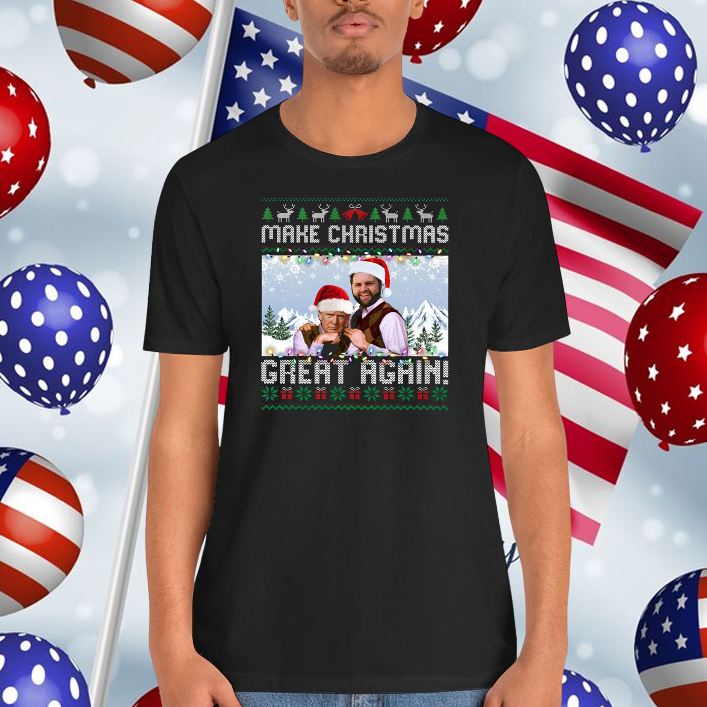 Make Christmas Great Again Trump 2024 Shirt