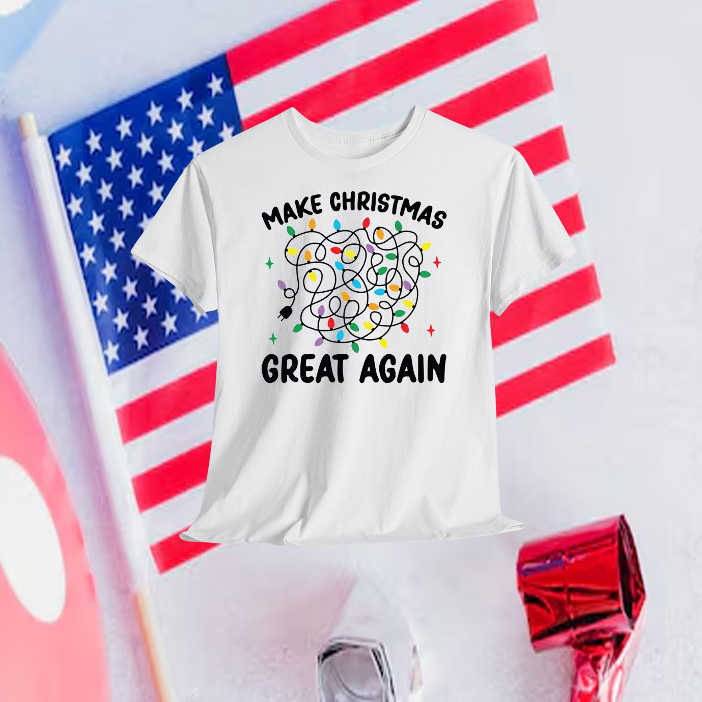 Make Christmas Great Again Trump 2025 Shirt
