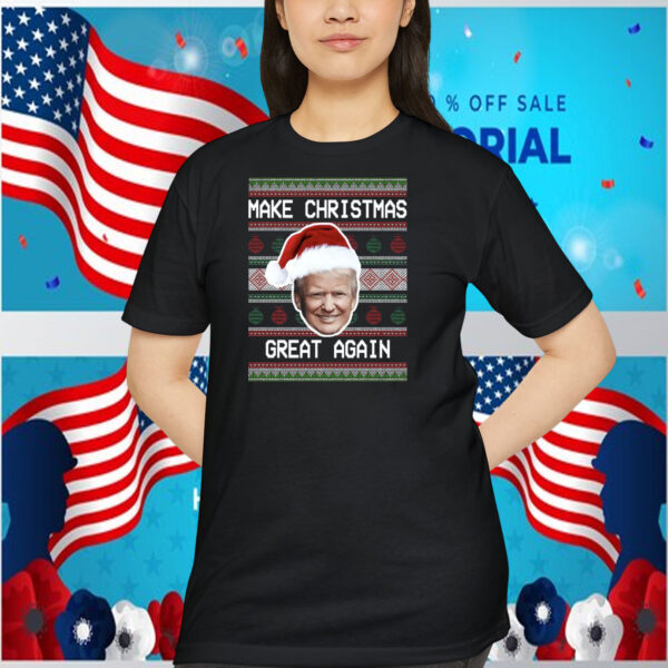 Make Christmas Great Again Trump Election Shirt