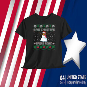 Make Christmas Great Again Trump President Shirt