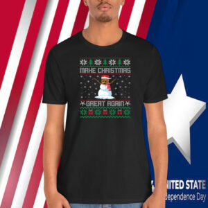 Make Christmas Great Again Trump President Shirt