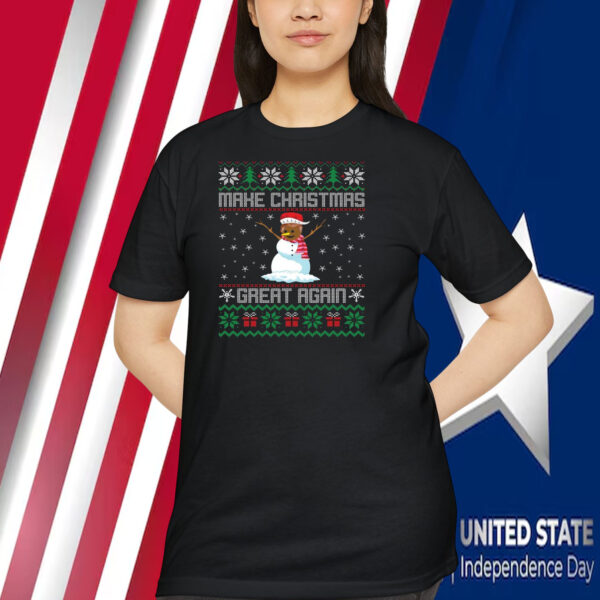 Make Christmas Great Again Trump President Shirt