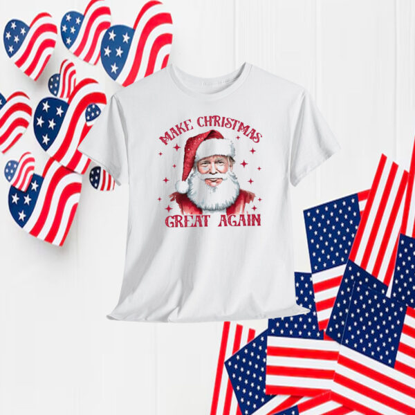 Make Christmas Trump Great Again Santa Shirt