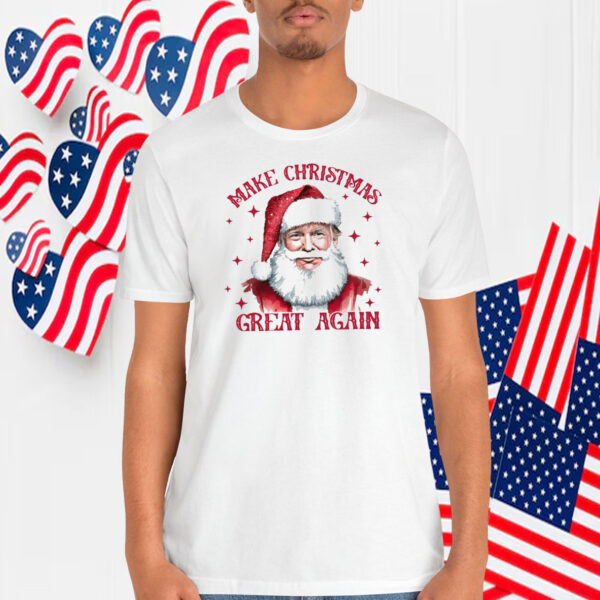 Make Christmas Trump Great Again Santa Shirt
