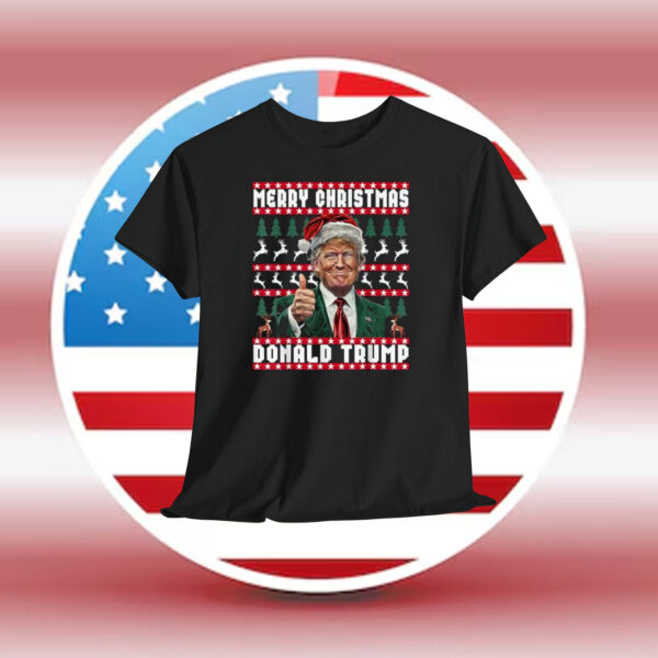 Merry Christmas Donald Trump America Shirt