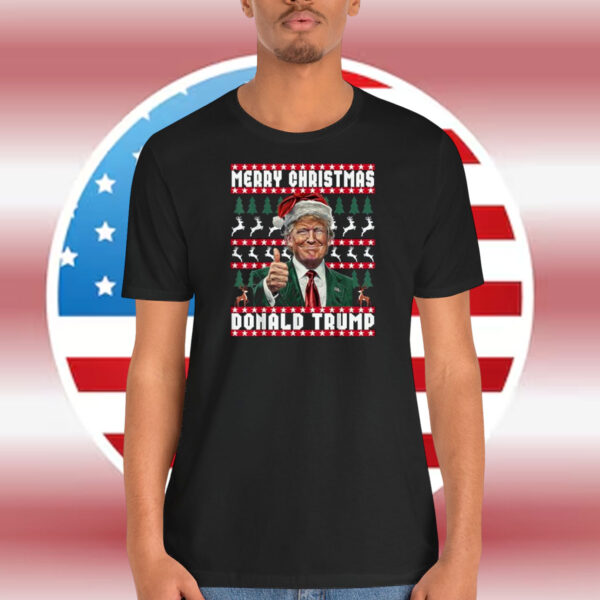 Merry Christmas Donald Trump America Shirt