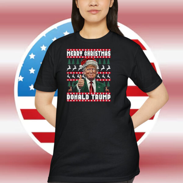 Merry Christmas Donald Trump America Shirt