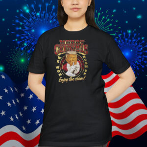 Merry Christmas Trump Hush Up We Won Shirt Enjoy The Show! Shirt