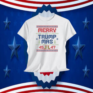 Merry Trump Mas 45-47 Christmas Shirt